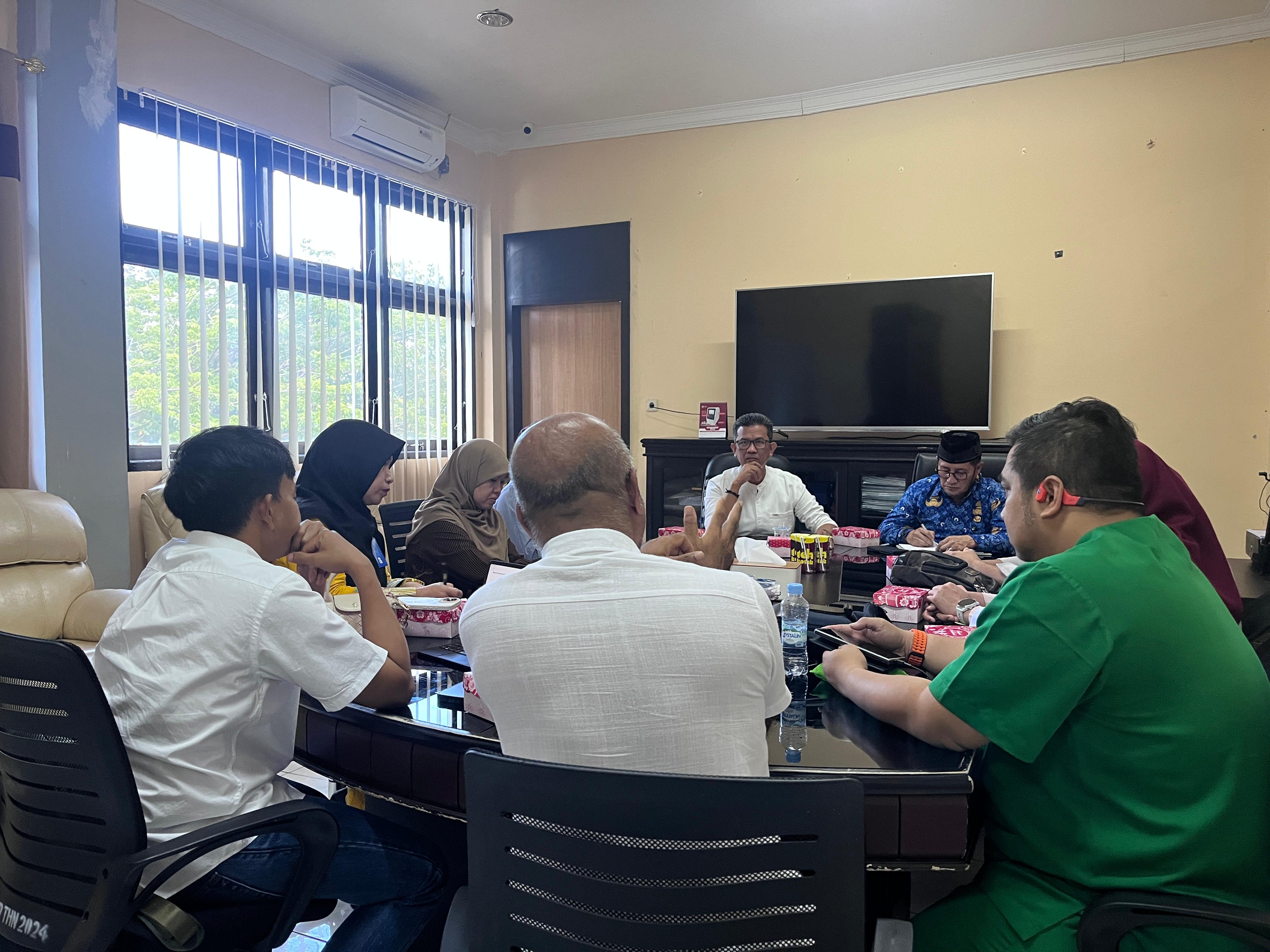 RSUD Undata Gelar Rapat Koordinasi Penetapan sebagai Rumah Sakit Pendidikan Dokter Spesialis (PPDS)